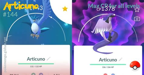 articuno max cp|Articuno (Pokémon GO) .